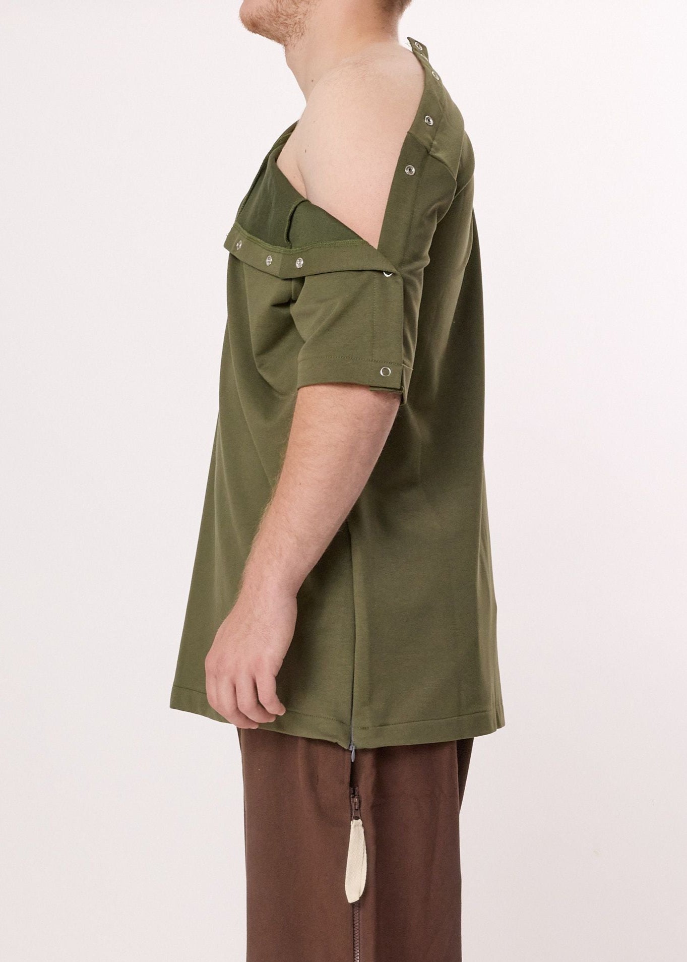 WYNflair Adaptive Shirt – Unisex, Forest Green